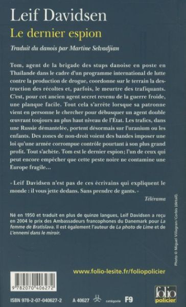 Produktbild: Fre-Dernier Espion