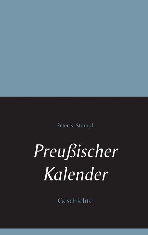 Produktbild: Preu&szlig;ischer Kalender