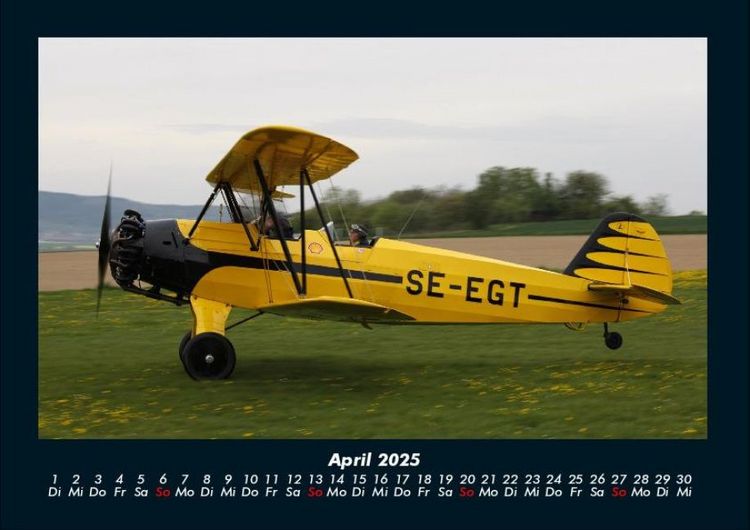 Produktbild: Flugzeuge 2025 Fotokalender DIN A4