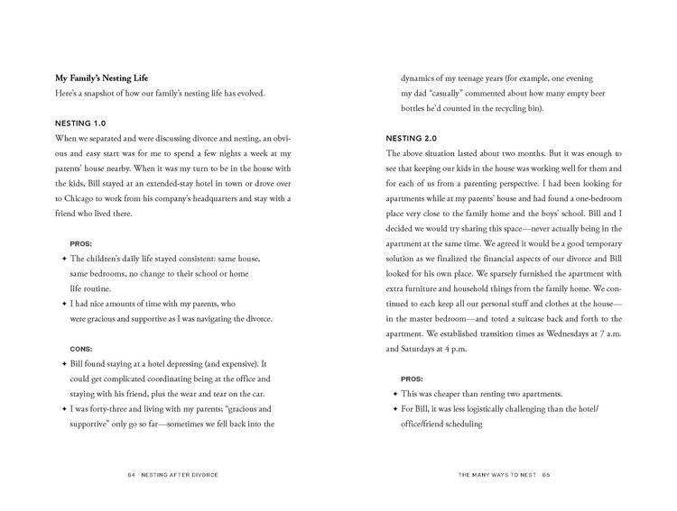 Produktbild: Behrendt, B: Nesting After Divorce