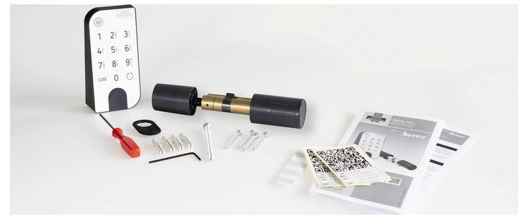 Produktbild: Burg W&auml;chter ENTRYhome 5001 PIN 50010 T&uuml;rschloss IP53