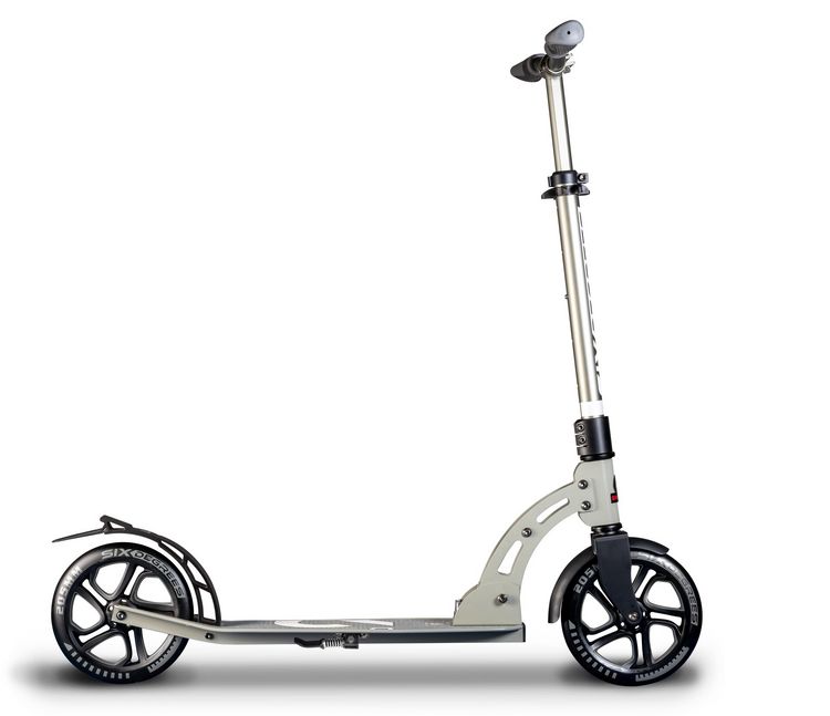 Produktbild: SIX DEGREES Alu Scooter 205 mm grau