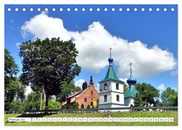 Produktbild: Alle St&ouml;rche sind schon da - Ein Dorf in Ostpreu&szlig;en und seine Sommerg&auml;ste (Tischkalender 2026 DIN A5 quer), CALVENDO Monatskalender