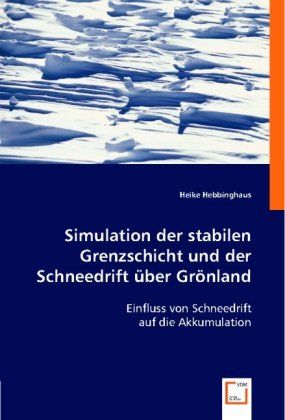 Produktbild: Hebbinghaus, H: Simulation der stabilen Grenzschicht und der
