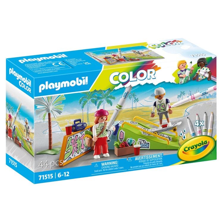Produktbild: Playmobil&reg; Color Skatepark 71515