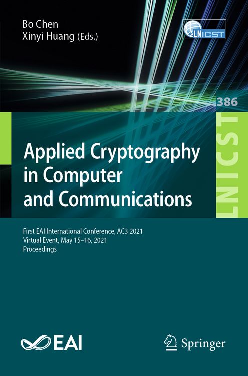 Produktbild: Applied Cryptography in Computer and Communications