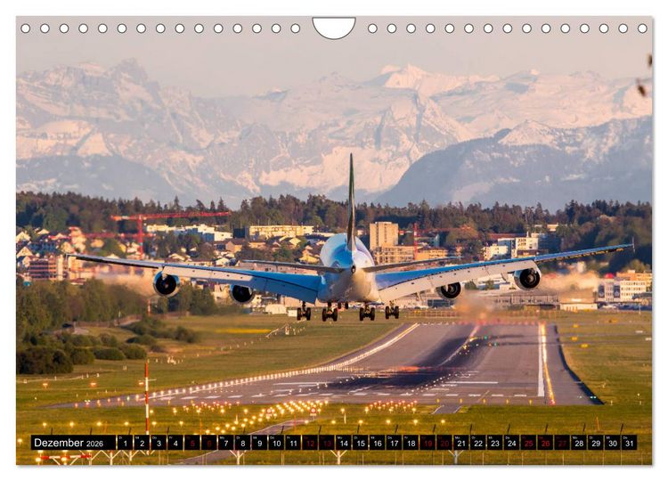 Produktbild: Faszination Fliegerei (Wandkalender 2026 DIN A4 quer), CALVENDO Monatskalender