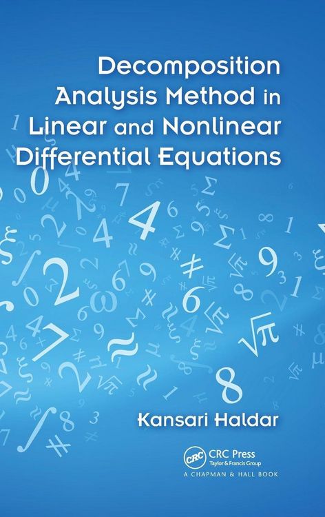 Produktbild: Decomposition Analysis Method in Linear and Nonlinear Differential Equations
