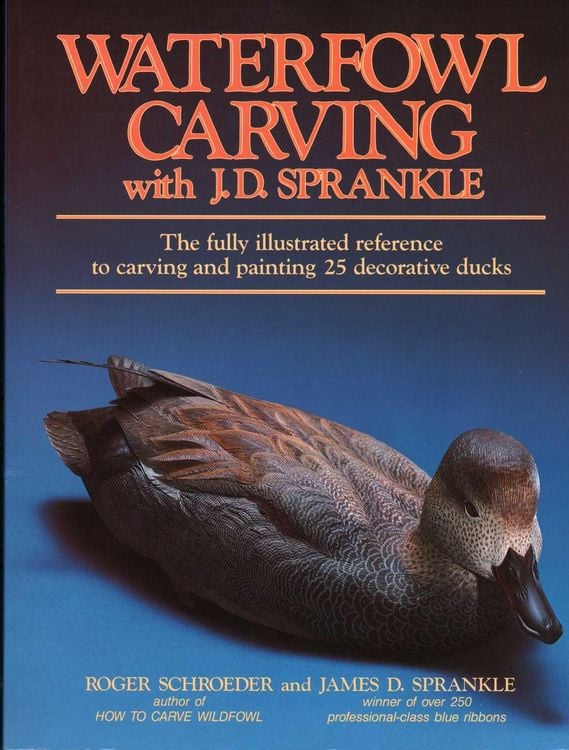 Produktbild: Schroeder Svd, R: Waterfowl Carving with J. D. Sprankle