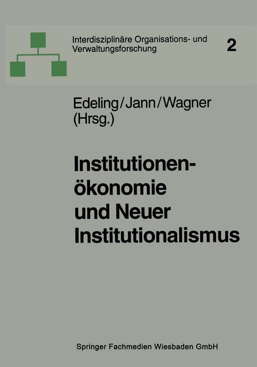 Produktbild: Institutionen&ouml;konomie und Neuer Institutionalismus