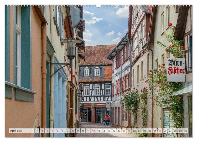 Produktbild: Bensheim Impressionen (Wandkalender 2026 DIN A2 quer), CALVENDO Monatskalender