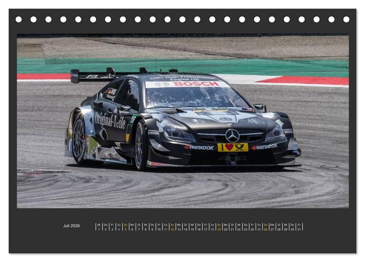 Produktbild: DTM-SPIELBERG (Tischkalender 2026 DIN A5 quer), CALVENDO Monatskalender