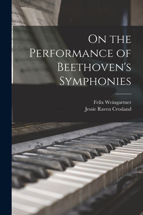 Produktbild: On the Performance of Beethoven's Symphonies