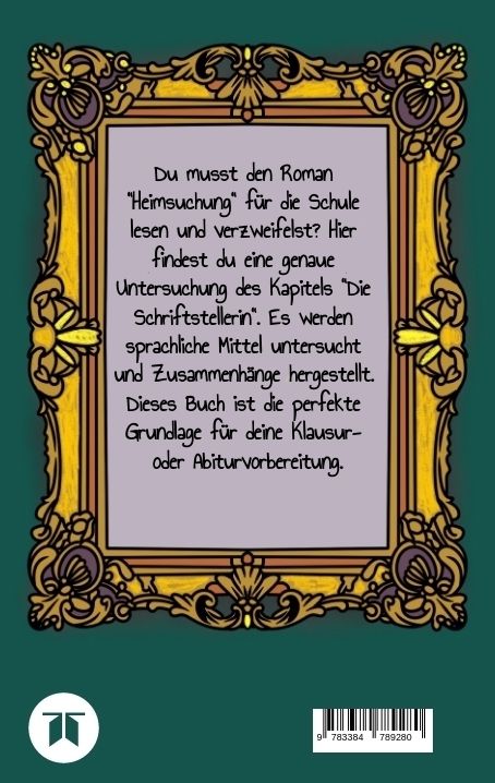 Produktbild: Abiturvorbereitung f&uuml;r das Fach Deutsch mit @hannasroth: "Die Schriftstellerin"