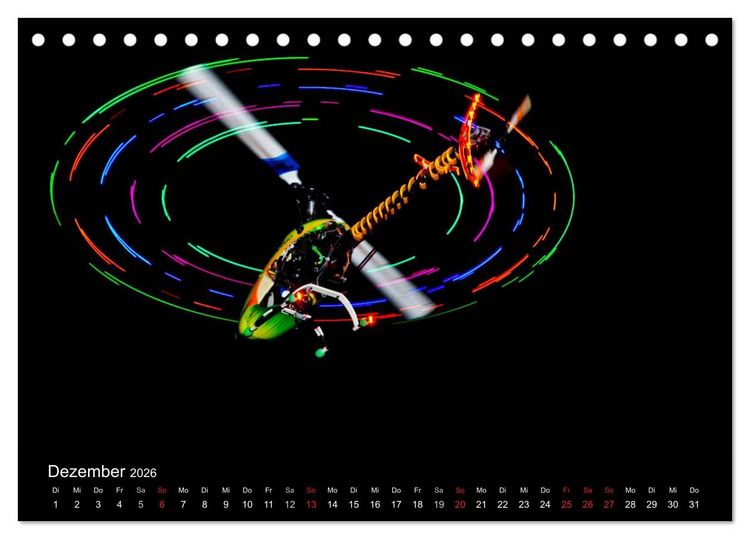 Produktbild: Dies und das vom Modellflugplatz (Tischkalender 2026 DIN A5 quer), CALVENDO Monatskalender
