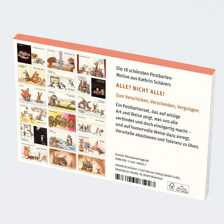 Produktbild: Alle? Nicht alle! Postkarten-Set