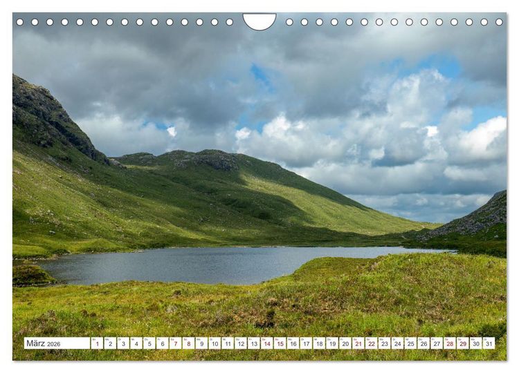 Produktbild: Schottlands wilde Inseln (Wandkalender 2026 DIN A4 quer), CALVENDO Monatskalender