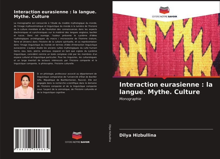 Produktbild: Interaction eurasienne : la langue. Mythe. Culture