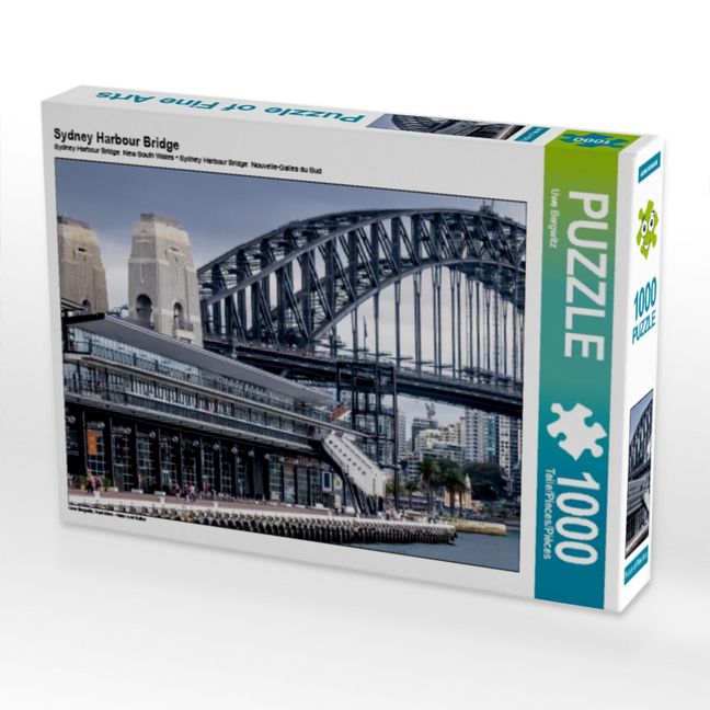 Produktbild: CALVENDO Puzzle Sydney Harbour Bridge | 1000 Teile Lege-Gr&ouml;&szlig;e 64x48cm Foto-Puzzle f&uuml;r gl&uuml;ckliche Stunden