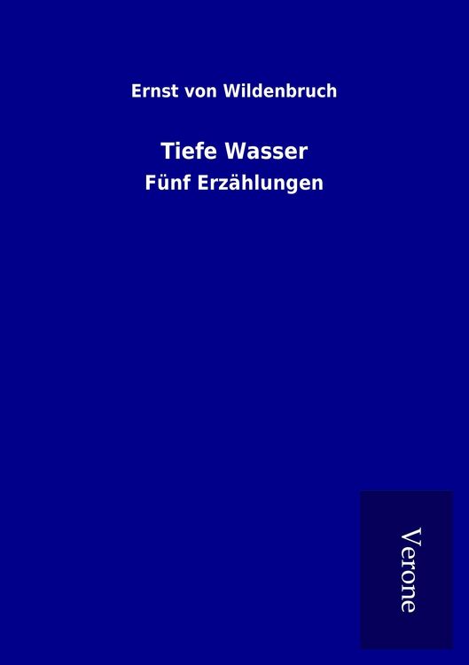 Produktbild: Tiefe Wasser