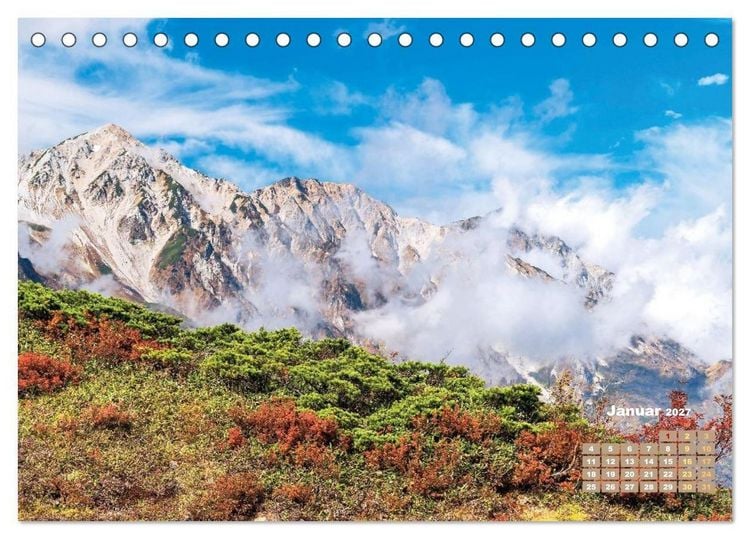 Produktbild: Japan: Entdecken Sie gelebte Tradition und einzigartige Naturwunder (Tischkalender 2027 DIN A5 quer), CALVENDO Monatskalender