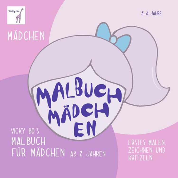 Produktbild: Malbuch Mädchen ab 2 Jahre