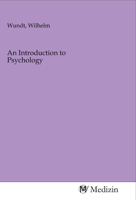 Produktbild: An Introduction to Psychology