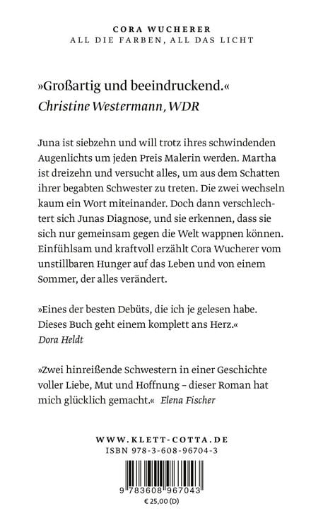 Produktbild: All die Farben, all das Licht