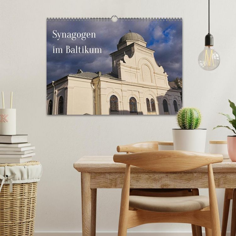 Produktbild: Synagogen im Baltikum (Wandkalender 2026 DIN A3 quer), CALVENDO Monatskalender