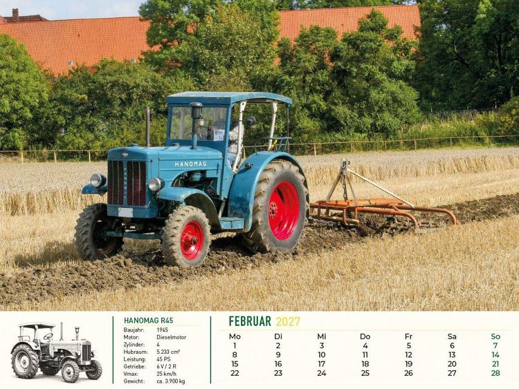 Produktbild: Faszination Schlepper Kalender 2027