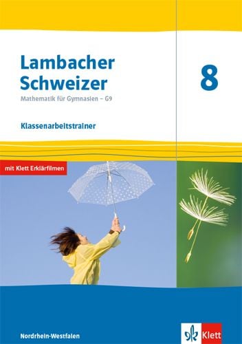 Produktbild: Lambacher Schweizer Mathematik 8 - G9. Klassenarbeitstrainer. Arbeitsheft mit Lösungen Klasse 8. Ausgabe Nordrhein-Westfalen