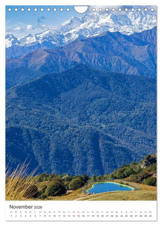 Produktbild: Lago Maggiore - Atemberaubende Landschaften (Wandkalender 2026 DIN A4 hoch), CALVENDO Monatskalender