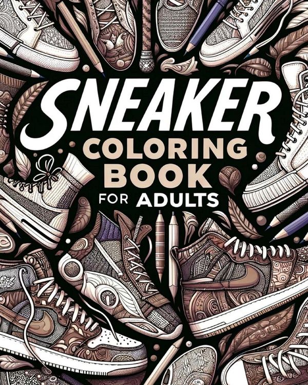Produktbild: Sneaker Coloring Book for Adults