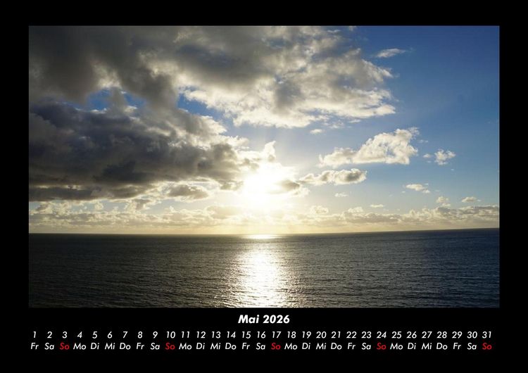 Produktbild: Sehnsucht nach Meer 2026 Fotokalender DIN A3