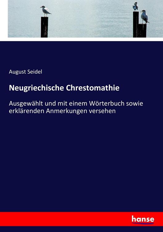 Produktbild: Neugriechische Chrestomathie