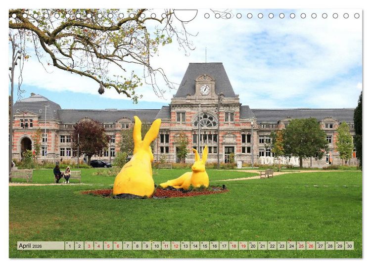 Produktbild: Tournai - Malerisches Belgien (Wandkalender 2026 DIN A4 quer), CALVENDO Monatskalender
