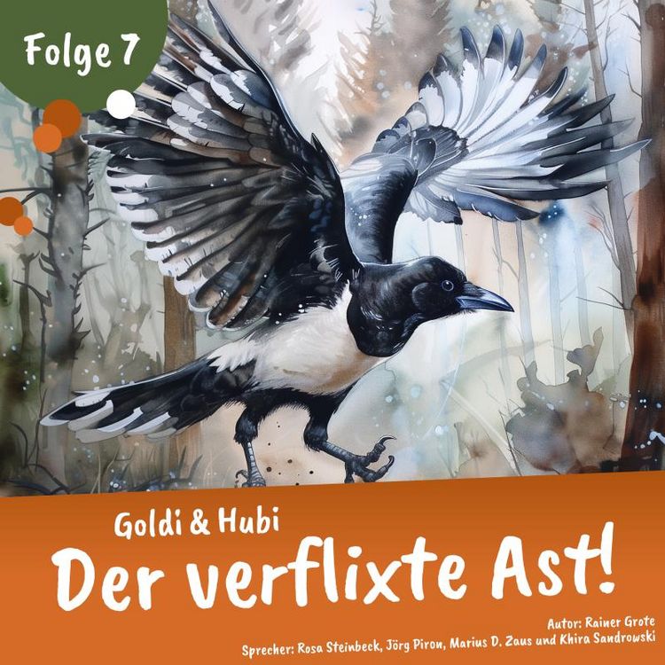 Produktbild: Einschlafgeschichten f&uuml;r Kinder ab 3 Jahren | Goldi & Hubi &ndash; Der verflixte Ast! (Staffel 2, Folge 7)