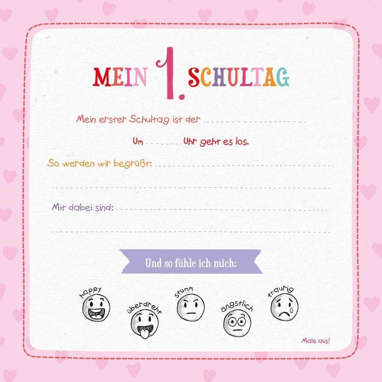 Produktbild: Ab heute bin ich Schulkind! Mein Erinnerungsalbum zum Schulanfang