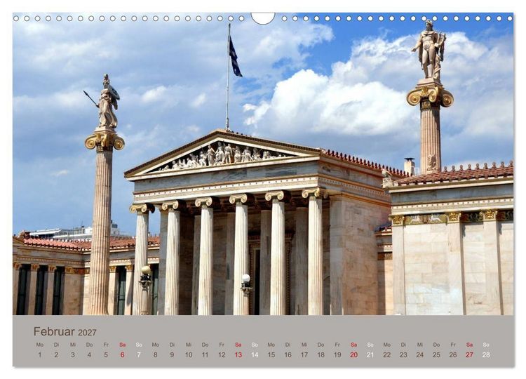 Produktbild: Athen - antik und modern (Wandkalender 2027 DIN A3 quer), CALVENDO Monatskalender