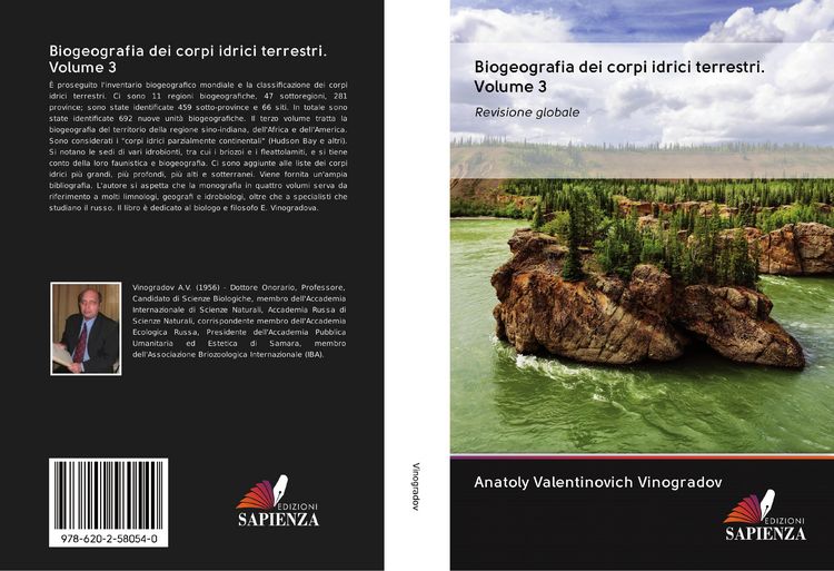 Produktbild: Biogeografia dei corpi idrici terrestri. Volume 3