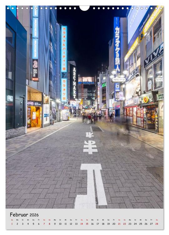 Produktbild: Tokio - Facetten einer Weltstadt (Wandkalender 2026 DIN A3 hoch), CALVENDO Monatskalender