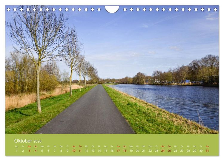 Produktbild: Wilhelmshaven - Sonne, K&uuml;ste und Meer (Wandkalender 2026 DIN A4 quer), CALVENDO Monatskalender