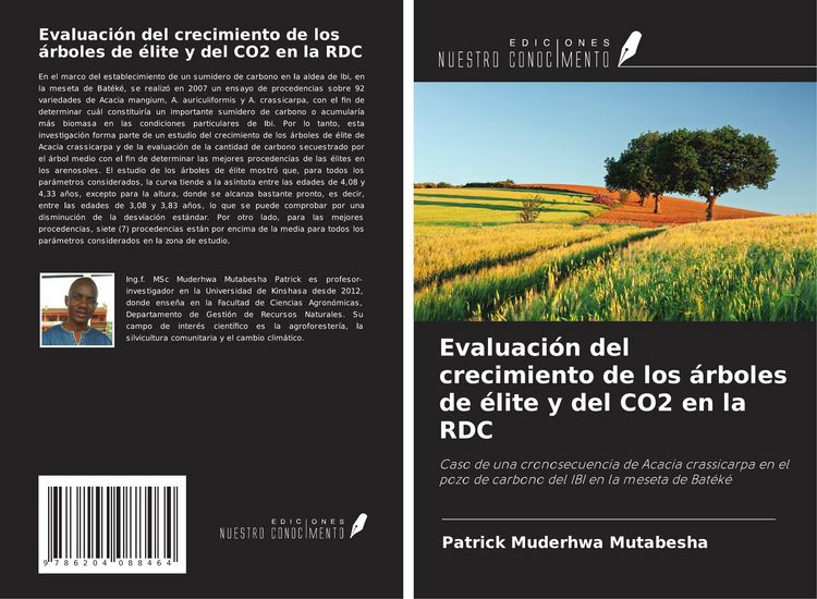 Produktbild: Evaluaci&oacute;n del crecimiento de los &aacute;rboles de &eacute;lite y del CO2 en la RDC