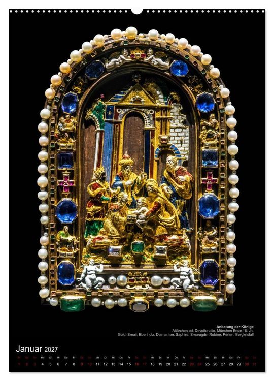 Produktbild: Maria - Mutter Gottes (hochwertiger Premium Wandkalender 2027 DIN A2 hoch), Kunstdruck in Hochglanz