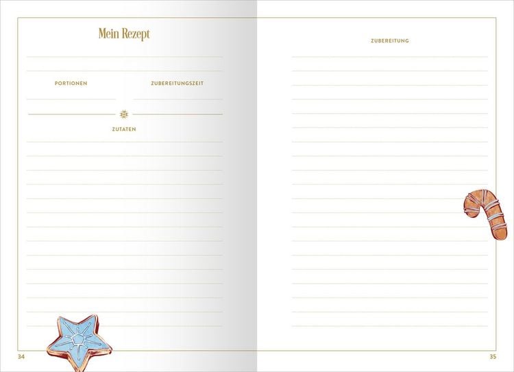 Produktbild: MyNOTES Papeterie: Notizbuch A5 Meine Lieblingsrezepte