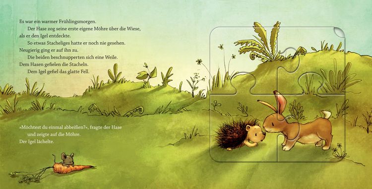 Produktbild: Wir zwei geh&ouml;ren zusammen - Das Puzzle-Buch