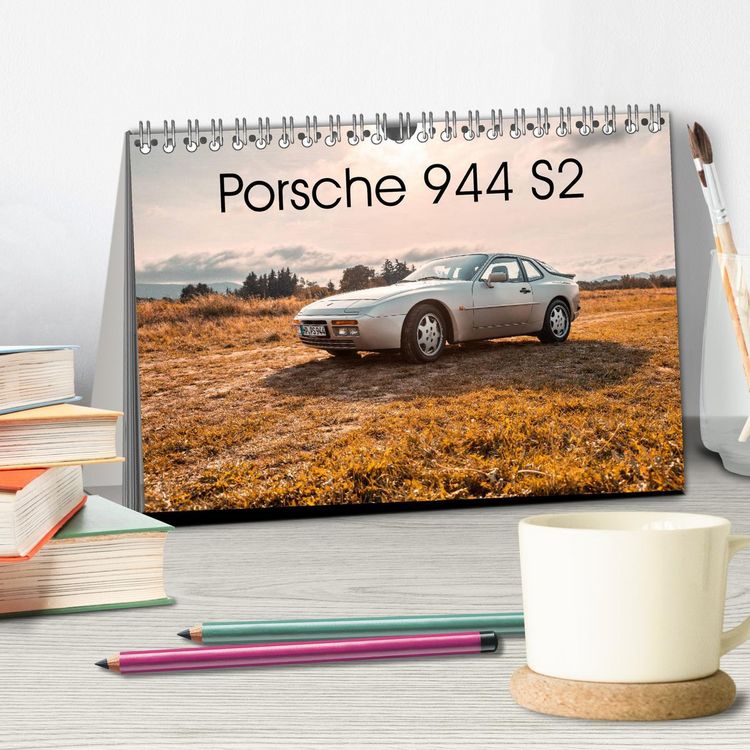 Produktbild: &acute;89 Porsche 944 S2 (Tischkalender 2026 DIN A5 quer), CALVENDO Monatskalender