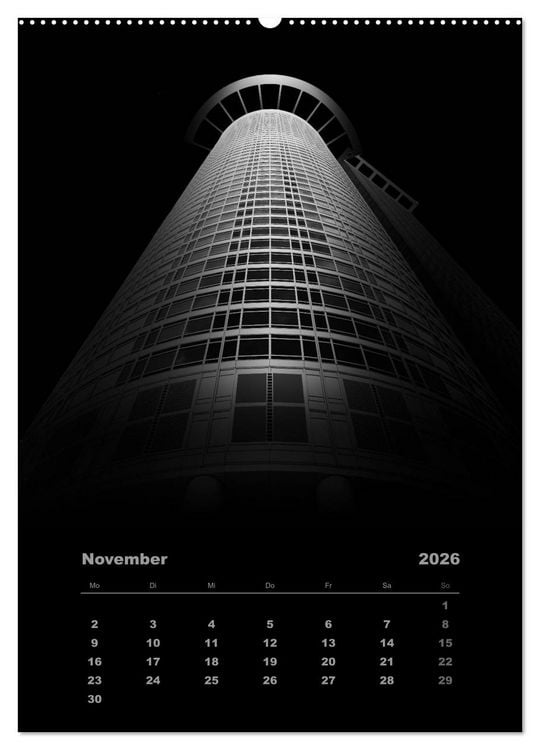 Produktbild: Mystic Skyscraper &ndash; Architektonische Meisterwerke (hochwertiger Premium Wandkalender 2026 DIN A2 hoch), Kunstdruck in Hochglanz