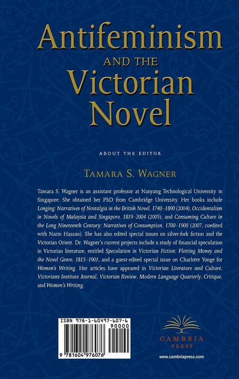 Produktbild: Antifeminism and the Victorian Novel