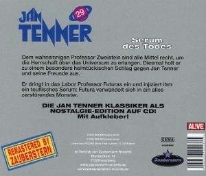 Produktbild: Jan Tenner Classics - Serum des Todes,1 Audio-CD